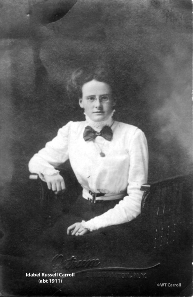 1911 Photo of Idabel Russell Carroll