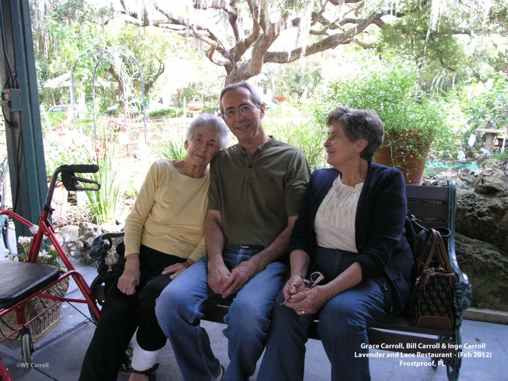 Feb 2021 photo Grace, Bill & Inge, Frostproof, FL