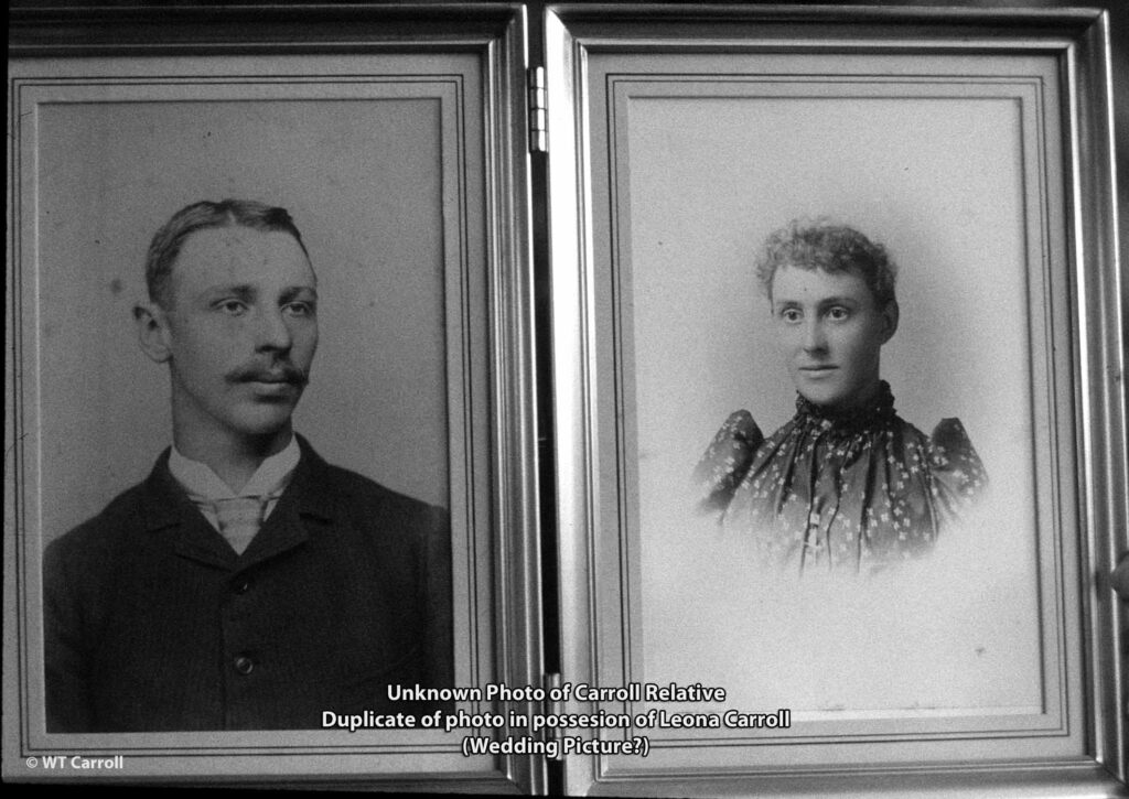 Unknown Photo of Carroll Relative (ref. Leona Carroll)