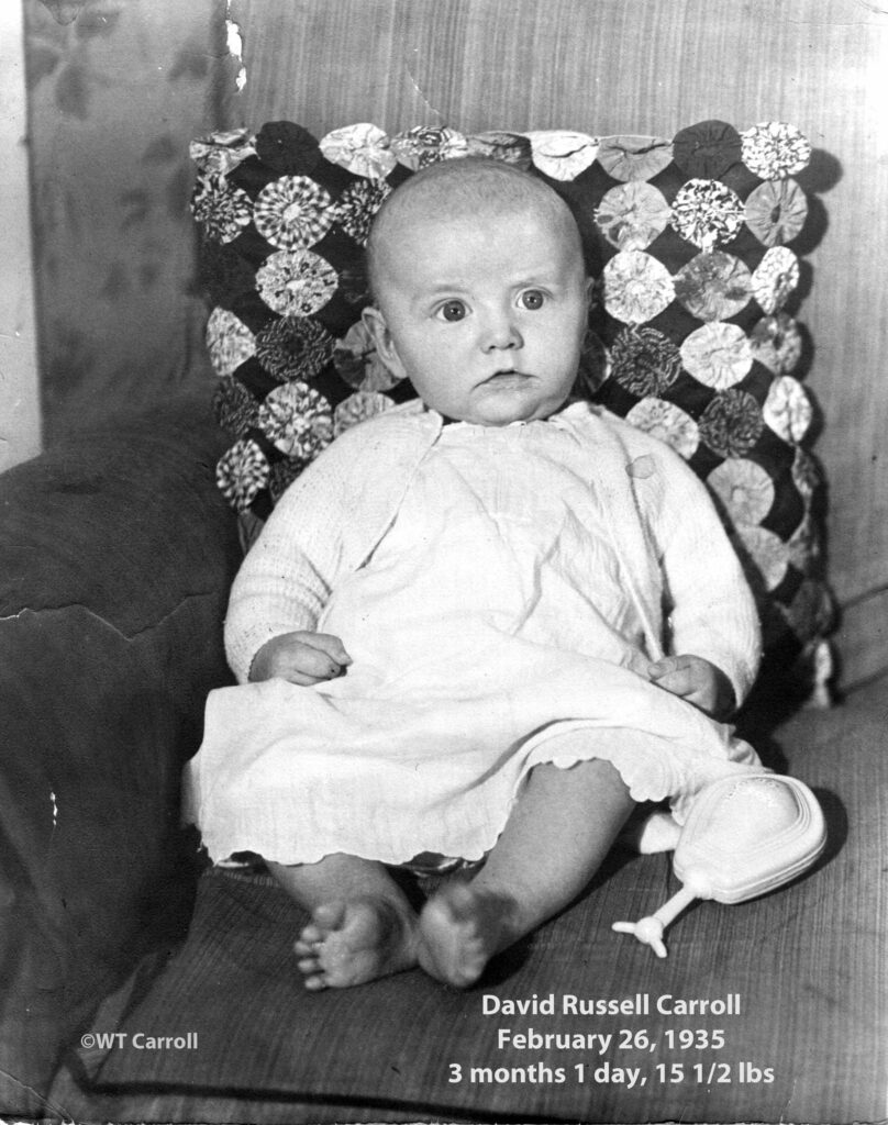 1935 Photo David Russell Carroll-Baby