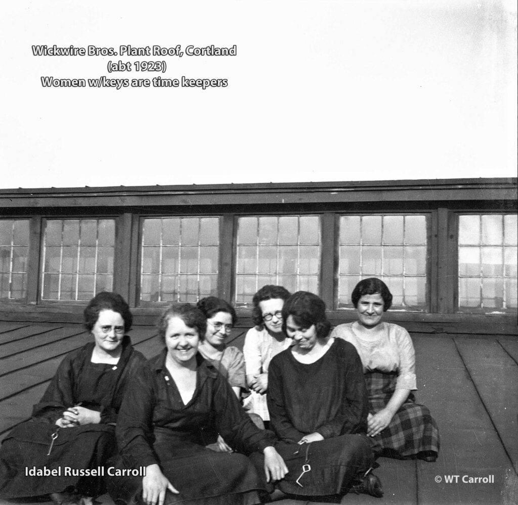 1923 Photo Idabel Russell Carroll, Wickwire Bros.